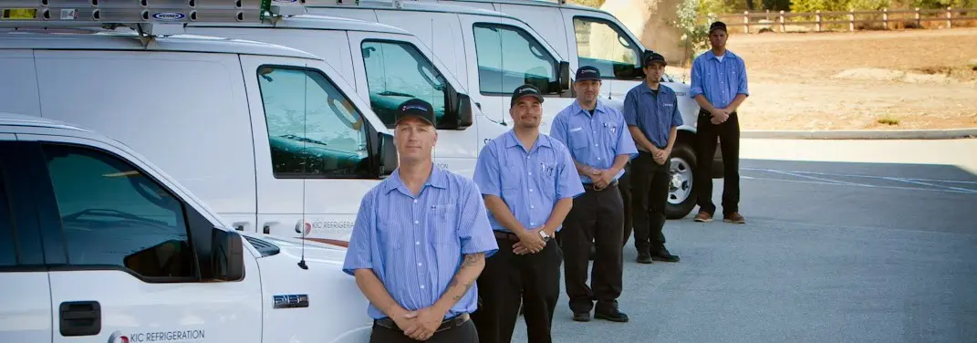 KIC Refrigeration crew ready for Mini Split Repair jobs across West Jefferson